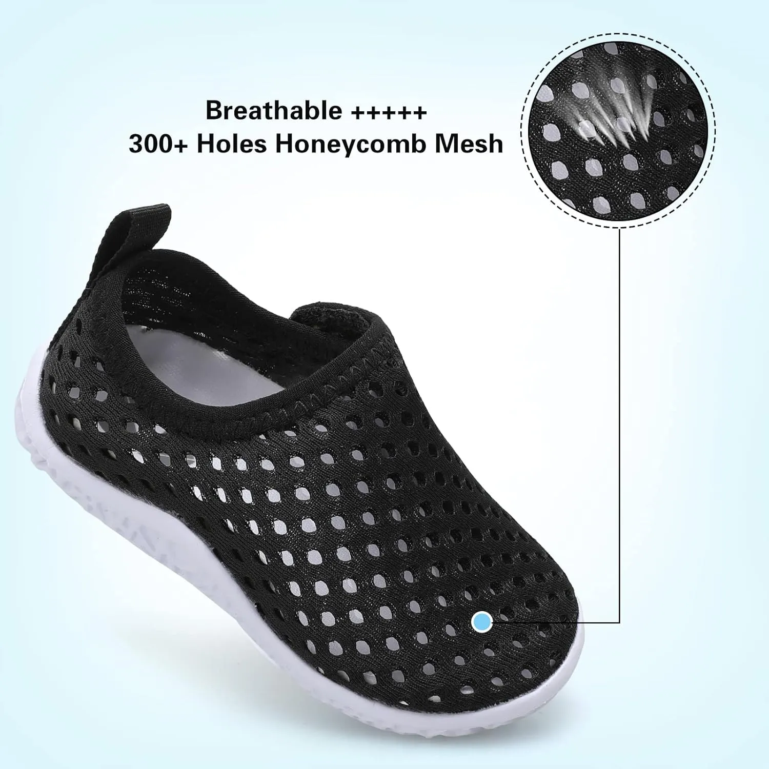 Centipede Demon Toddler Water Shoes for Girls Boys Kids Barefoot Swim Beach Aqua Socks Summer Sandals Breathable Quick Dry for Outdoor Water Sports Pool River