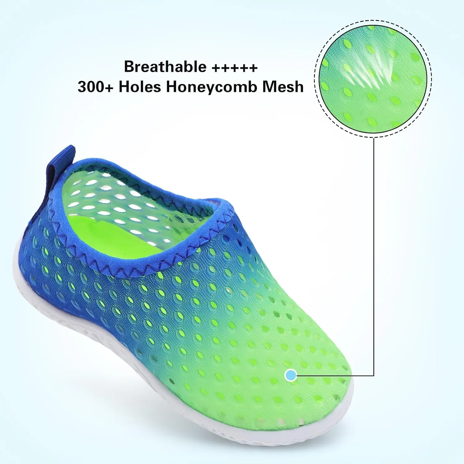 Centipede Demon Toddler Water Shoes for Girls Boys Kids Barefoot Swim Beach Aqua Socks Summer Sandals Breathable Quick Dry for Outdoor Water Sports Pool River