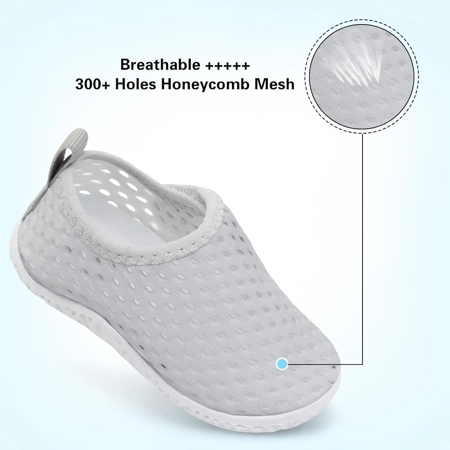Centipede Demon Toddler Water Shoes for Girls Boys Kids Barefoot Swim Beach Aqua Socks Summer Sandals Breathable Quick Dry for Outdoor Water Sports Pool River