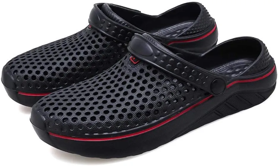 CERYTHRINA Men's Slippers Womens Lightweight Breathable Water Shoes Garden Clogs Sandals Unisex
