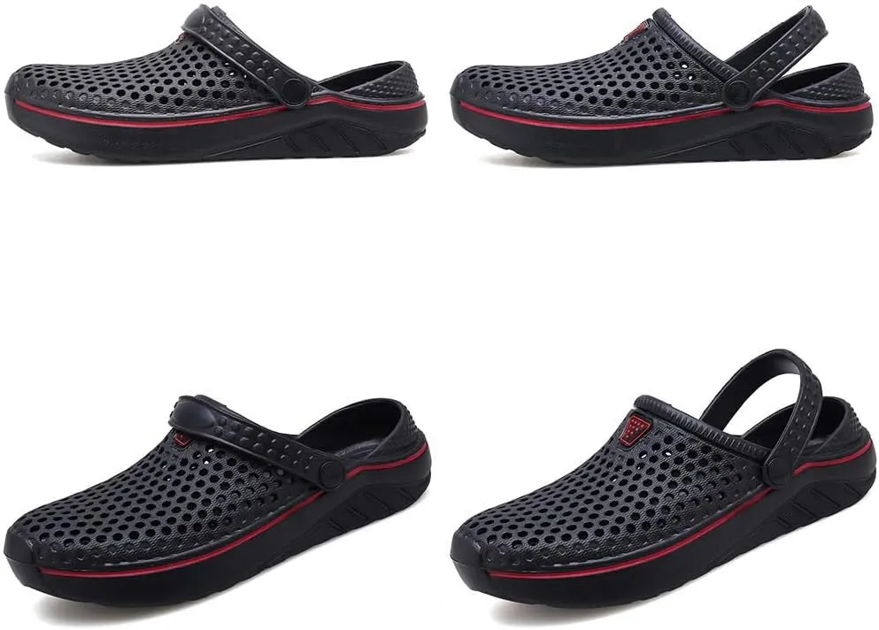 CERYTHRINA Men's Slippers Womens Lightweight Breathable Water Shoes Garden Clogs Sandals Unisex