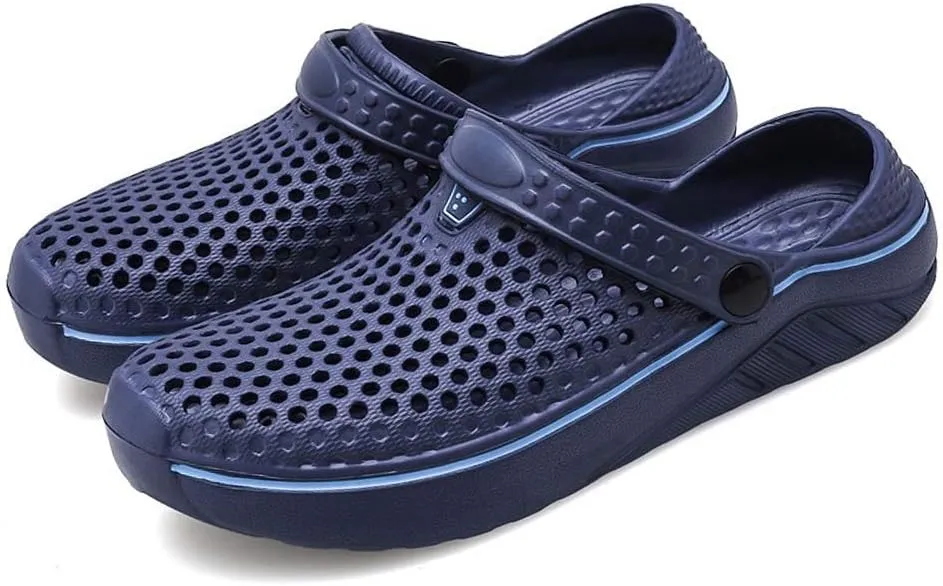 CERYTHRINA Men's Slippers Womens Lightweight Breathable Water Shoes Garden Clogs Sandals Unisex