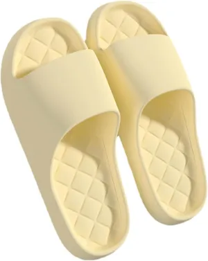 Checkered Home Slippers Slides for Women Men Indoor Bathroom Slippers Thickened Sole Shower Slippers Non-Slip Soft Sole House Shoes Outdoors Beach Slippers Summer Sandals