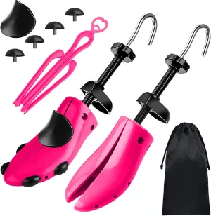 CHERAINTI Shoe Stretcher for Women Men, Stretch Length and Width for Wide Feet Adjustable, Shoe Tree Expander Widener
