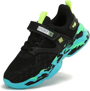 Child Boys Girls Shoes Antiskid Tennis Athletic Sneakers Lightweight Outdoor Casual Kids Shoes Walking Running Shoes (Little Kid/Big Kid)