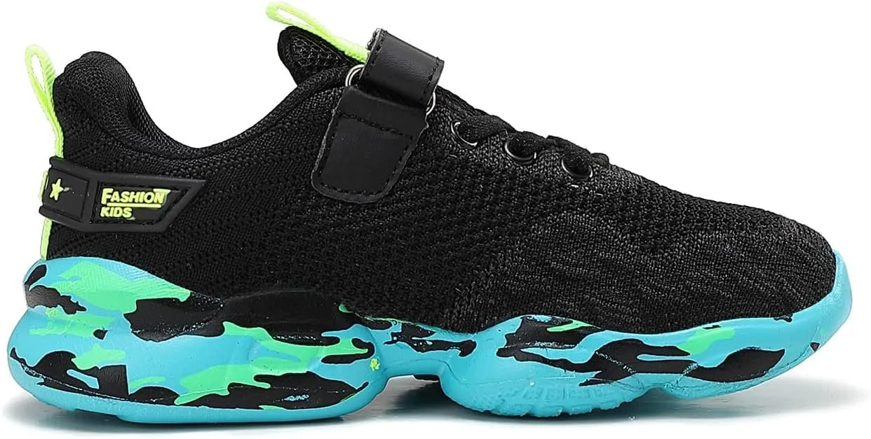 Child Boys Girls Shoes Antiskid Tennis Athletic Sneakers Lightweight Outdoor Casual Kids Shoes Walking Running Shoes (Little Kid/Big Kid)