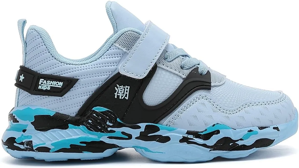 Child Boys Girls Shoes Antiskid Tennis Athletic Sneakers Lightweight Outdoor Casual Kids Shoes Walking Running Shoes (Little Kid/Big Kid)
