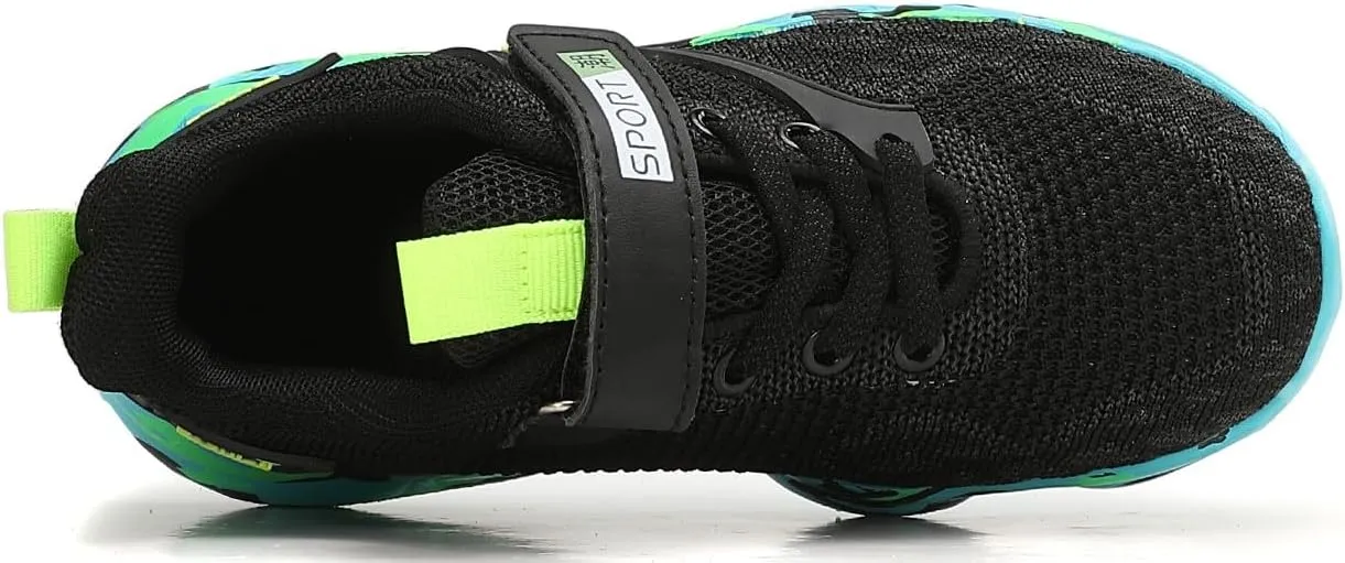 Child Boys Girls Shoes Antiskid Tennis Athletic Sneakers Lightweight Outdoor Casual Kids Shoes Walking Running Shoes (Little Kid/Big Kid)