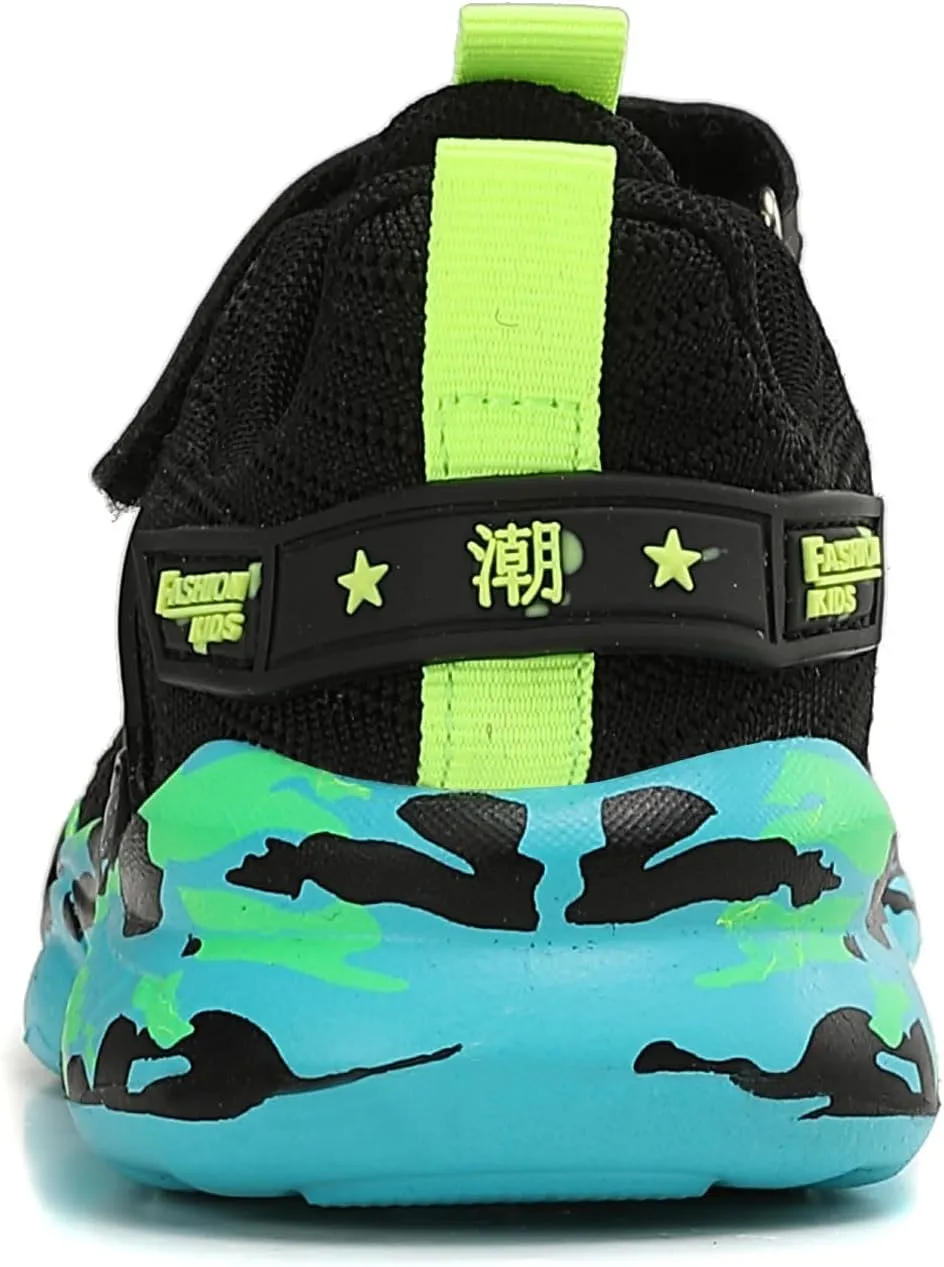 Child Boys Girls Shoes Antiskid Tennis Athletic Sneakers Lightweight Outdoor Casual Kids Shoes Walking Running Shoes (Little Kid/Big Kid)