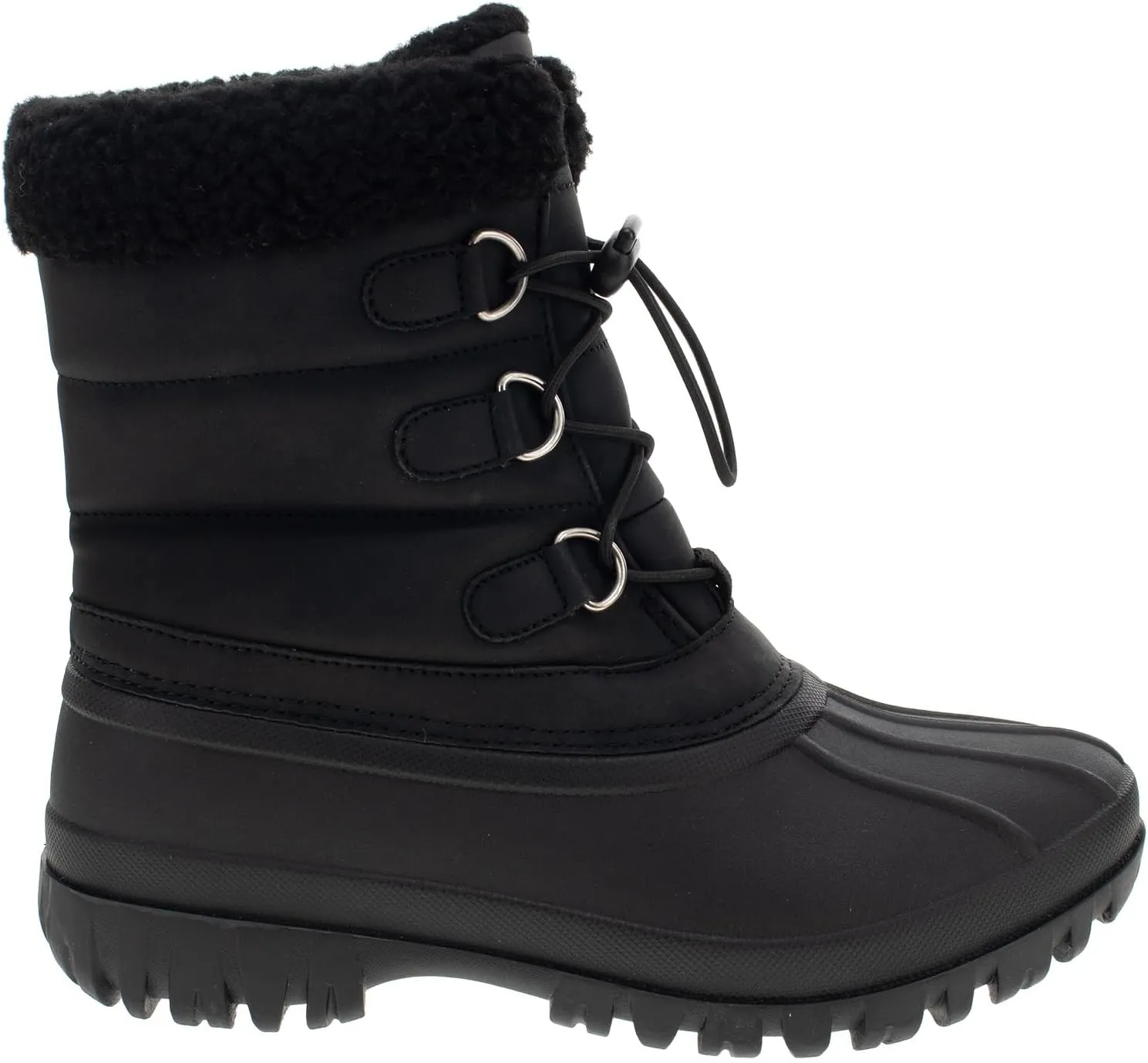 Chooka Women's Warm Insulated Plush Lined Waterproof Mid Calf Winter Snow Boots