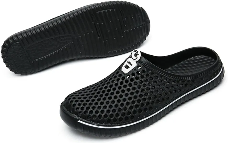 clapzovr Unisex Garden Clogs Slippers Water Sandals Shower Beach Shoes Leightweight Men