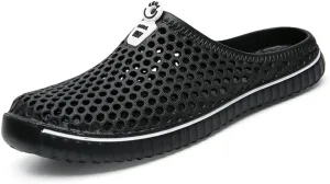 clapzovr Unisex Garden Clogs Slippers Water Sandals Shower Beach Shoes Leightweight Men