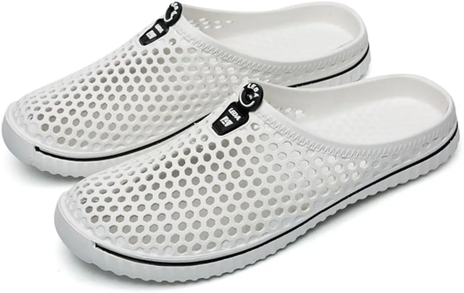 clapzovr Unisex Garden Clogs Women Men Water Shoes Slippers Comfy Sandals Shower Beach Shoes Ultralight