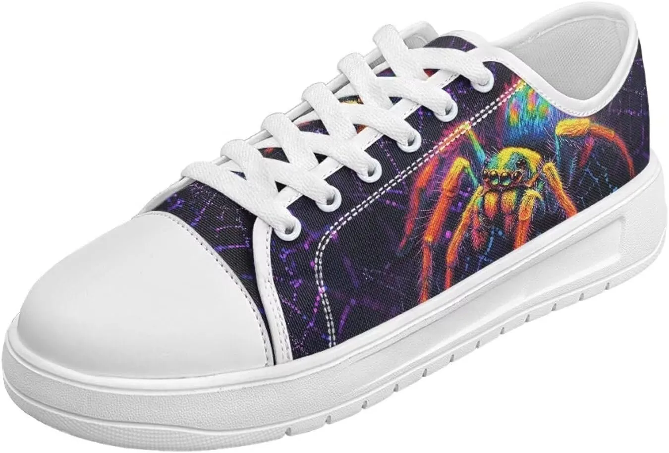 Classic Fashion Sneakers Canvas Shoes for Women Lace Up Low Top Canvas Casual Sneakers Lightweight Breathable Wide Toe Shoes