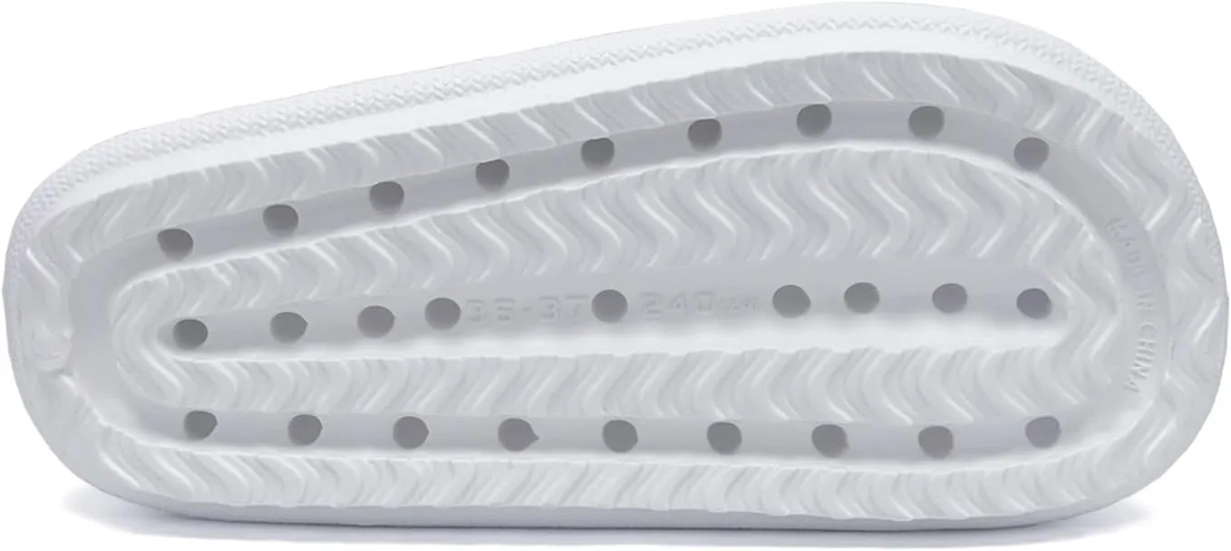Cloud Slides for Women Men House Slide Sandals Shower Shoes Pillow Slippers Comfort Cushioned Recovery Shower Slipper Thick Sole Non-slip Quick Drying Pillow Shoes Cloud Slipper