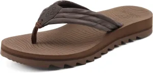 COFACE Womens Arch Support Flip Flops Yoga Mat Comfortable Thick Cushion Walking Thong Sandals Lightweight Slip On Summer Beach Slippers