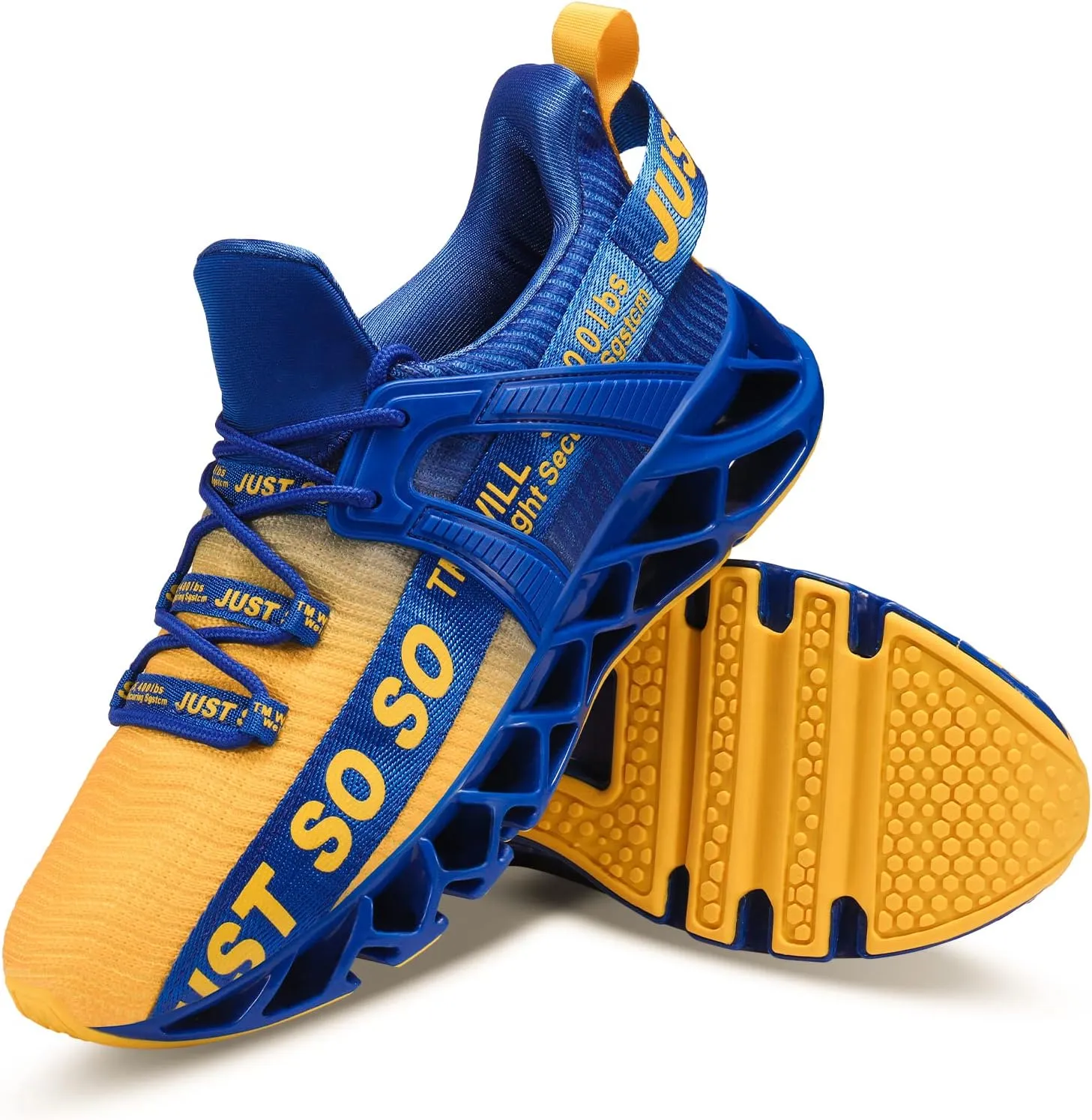COKAFIL Mens Running Shoes Walking Athletic Blade Tennis Shoe