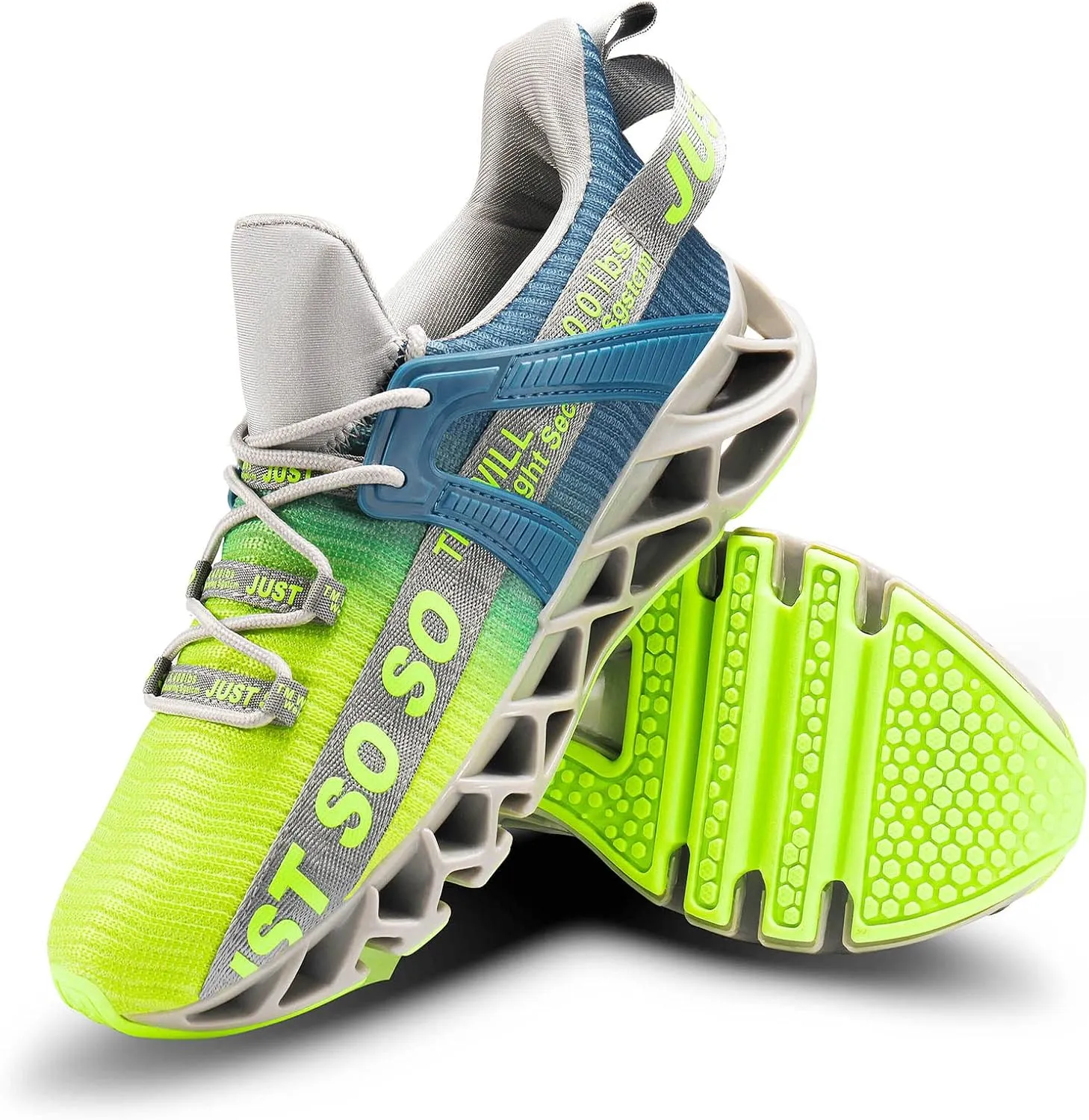 COKAFIL Mens Running Shoes Walking Athletic Blade Tennis Shoe