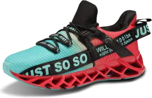 COKAFIL Mens Running Shoes Walking Athletic Blade Tennis Shoe