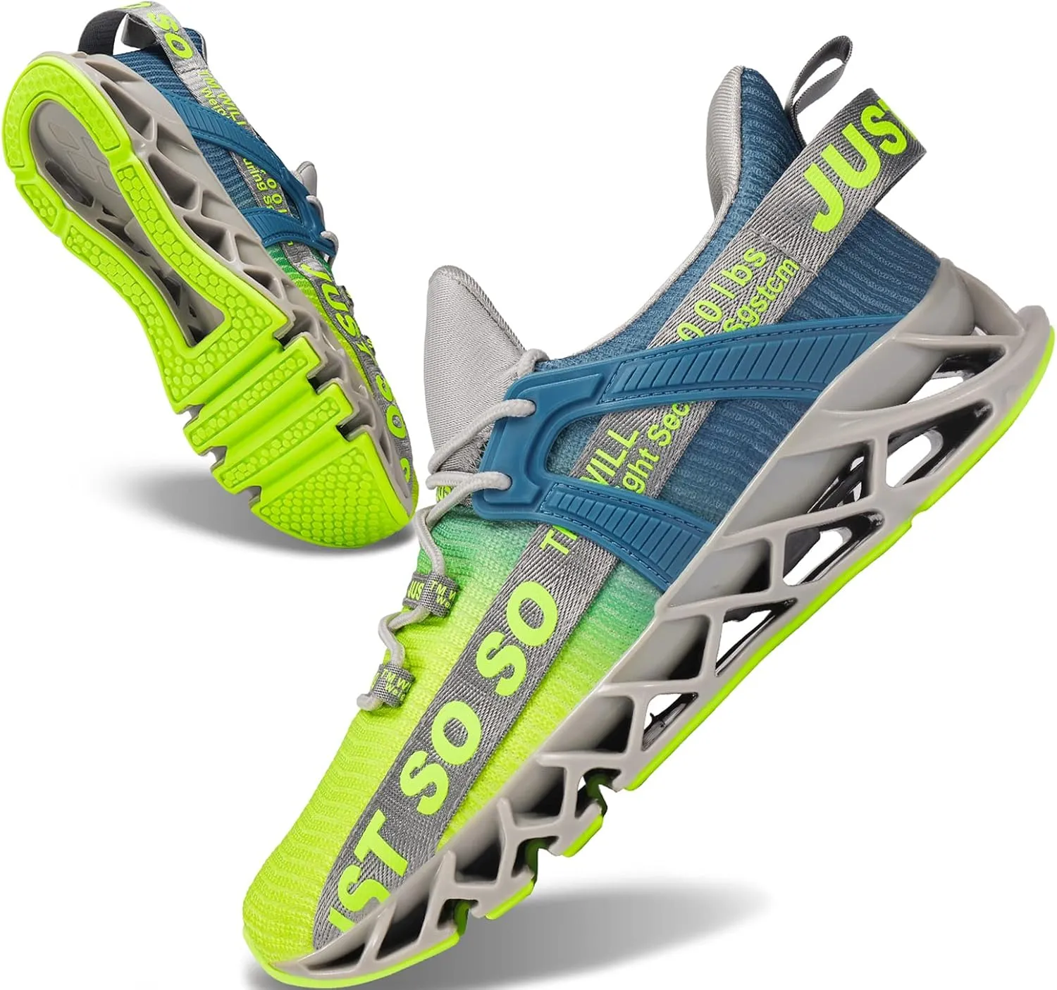COKAFIL Mens Running Shoes Walking Athletic Blade Tennis Shoe