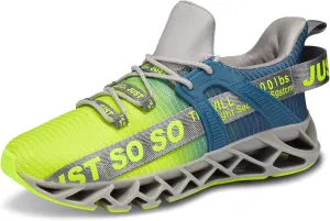 COKAFIL Mens Running Shoes Walking Athletic Blade Tennis Shoe