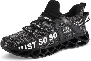 COKAFIL Mens Running Shoes Walking Athletic Blade Tennis Shoe