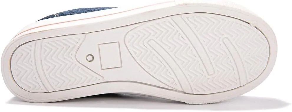 Colgo Boys Girls Sneakers Canvas Lace up Walking Shoes for Little Big Kids Size 11-6