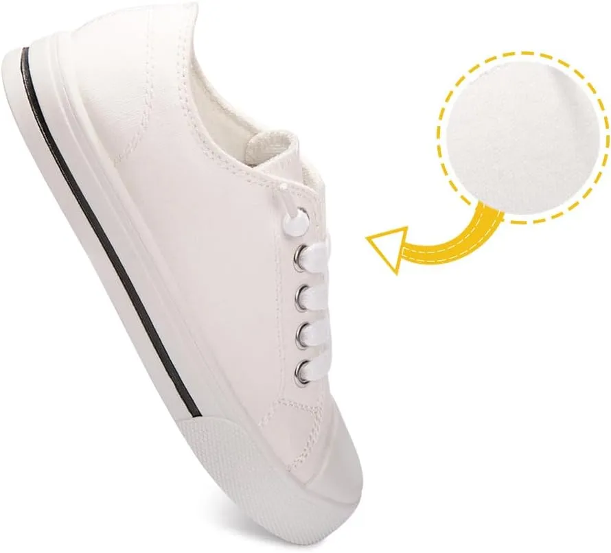 Colgo Boys Girls Sneakers Canvas Lace up Walking Shoes for Little Big Kids Size 11-6