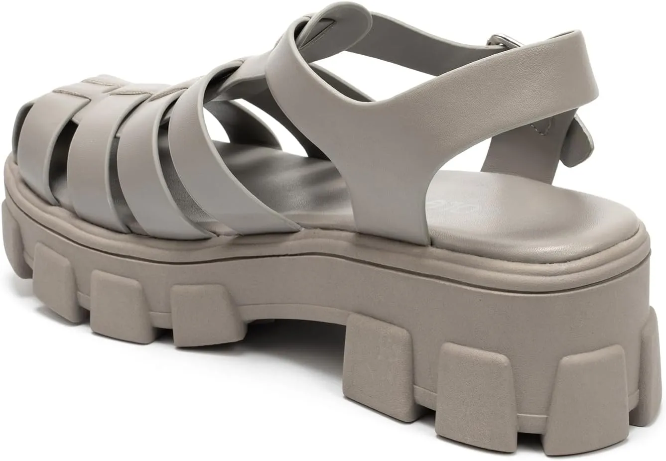 Colgo Womens Platform Wedge Sandals Chunky Block Heeled Adjustable Buckle Fisherman Sandals for Summer