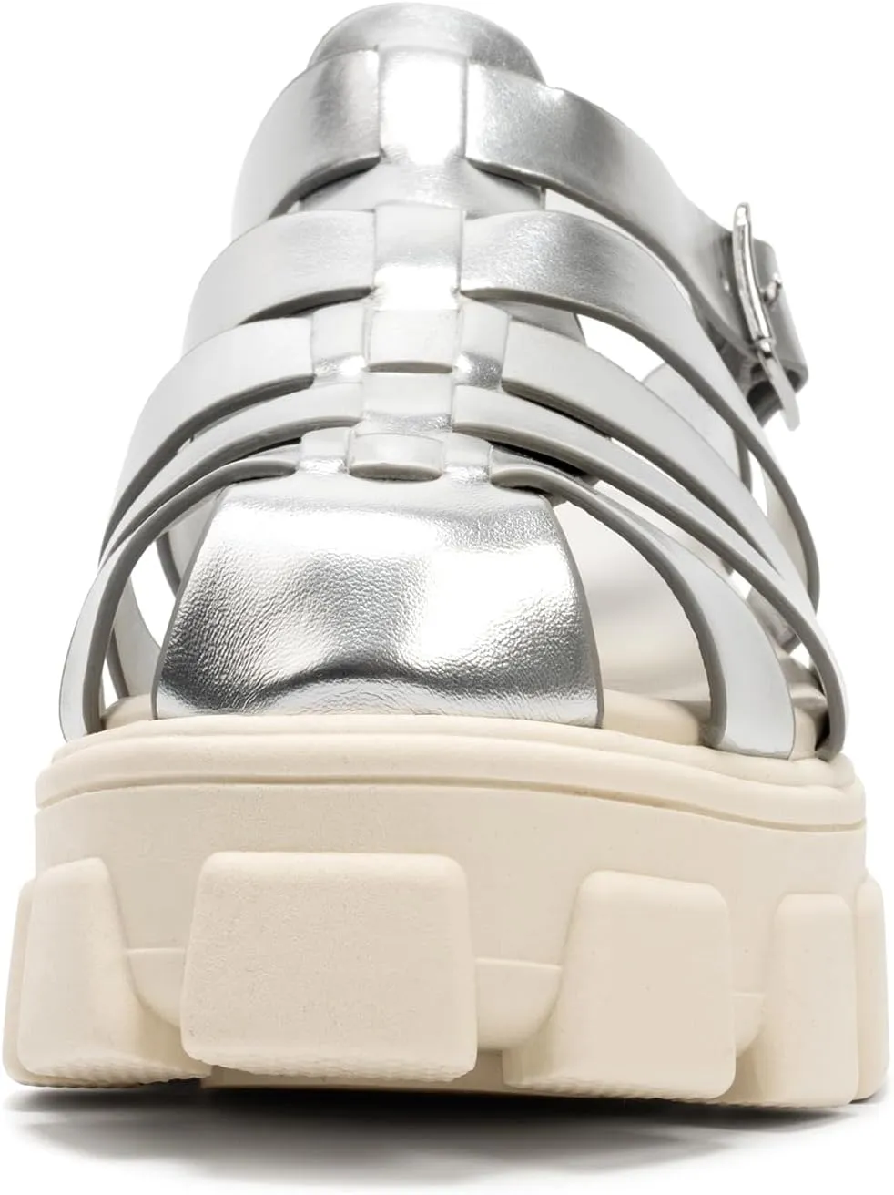 Colgo Womens Platform Wedge Sandals Chunky Block Heeled Adjustable Buckle Fisherman Sandals for Summer