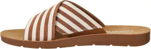 Corkys Footwear Womens Dig It Sandals - Featuring Unique Criss-Cross Straps, A Cushioned Insole, and Elastic Gore - Stylish and Comfortable for Everyday Wear