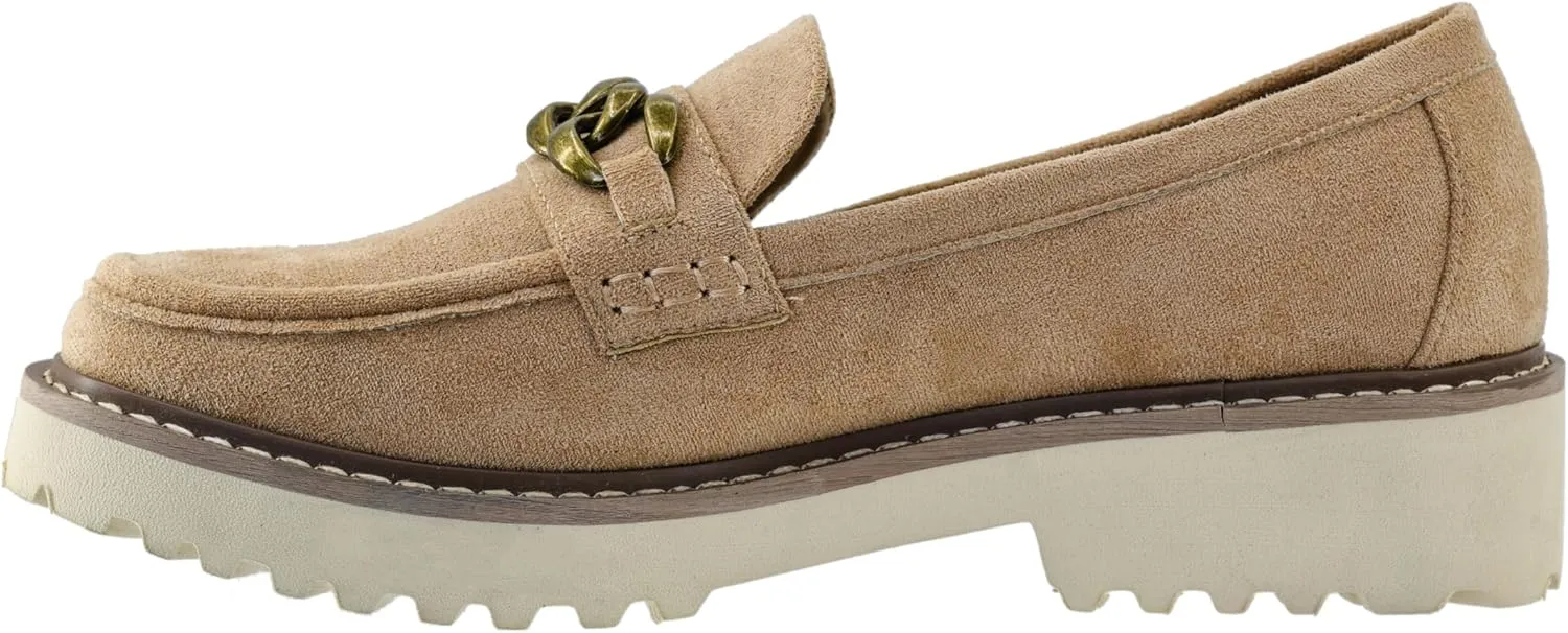 Corkys Footwear Women's Literally Loafer with 1.5 Chunky Heel