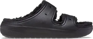 Crocs Unisex-Adult Classic Cozzzy Platform Sandals | Fuzzy Slippers Slide