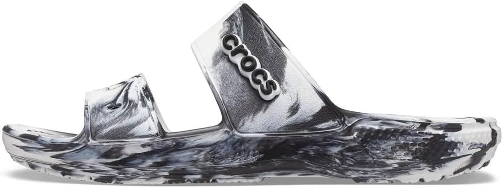 Crocs Unisex Classic Tie Dye Two-Strap Sandals Slide
