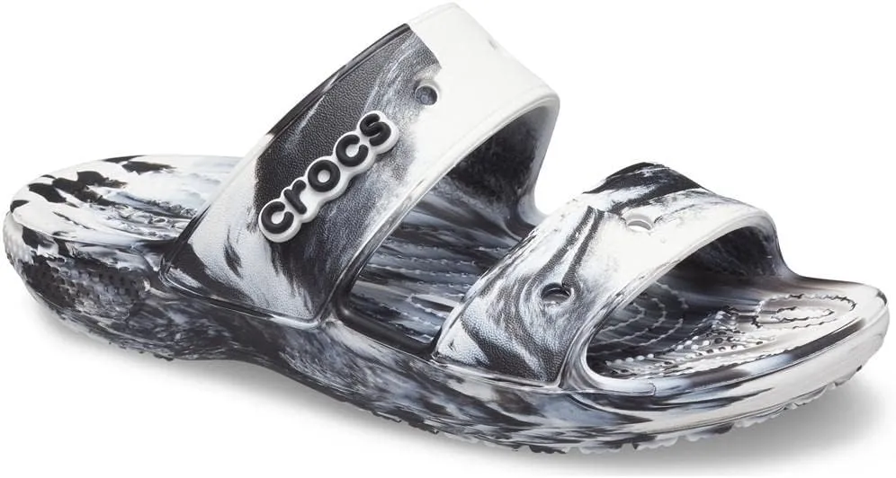 Crocs Unisex Classic Tie Dye Two-Strap Sandals Slide