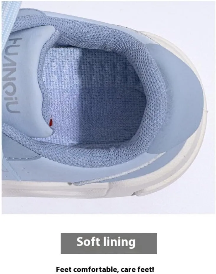Cutecore Shoes Y2K Kawaii Sneakers Casual Tennis Gym Fitness Outdoor Hiking Comfortable Chunky Platform Wide Round Toe for Women Trendy Preppy Back to School Gift for Girls Granddaughter in Campus