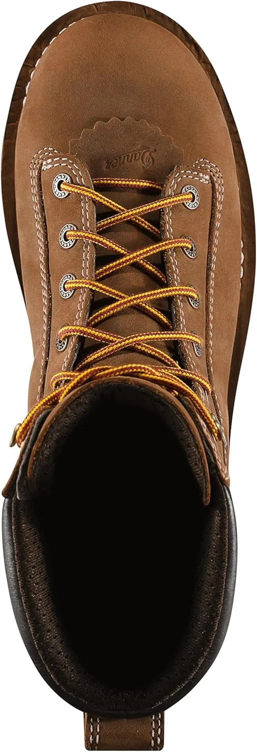 Danner Quarry USA 8" 400G NMT Men's Work Boots - Durable, Waterproof, Insulated, Non-Metallic Toe for Safety & Comfort