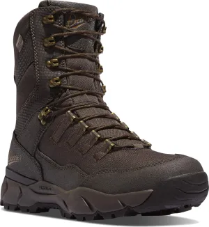 Danner Vital 8” Waterproof Hunting Boots for Men Insulated with 400g Thinsulate Ultra, Leather & Textile Upper, Comfort Footbed & Traction Outsole