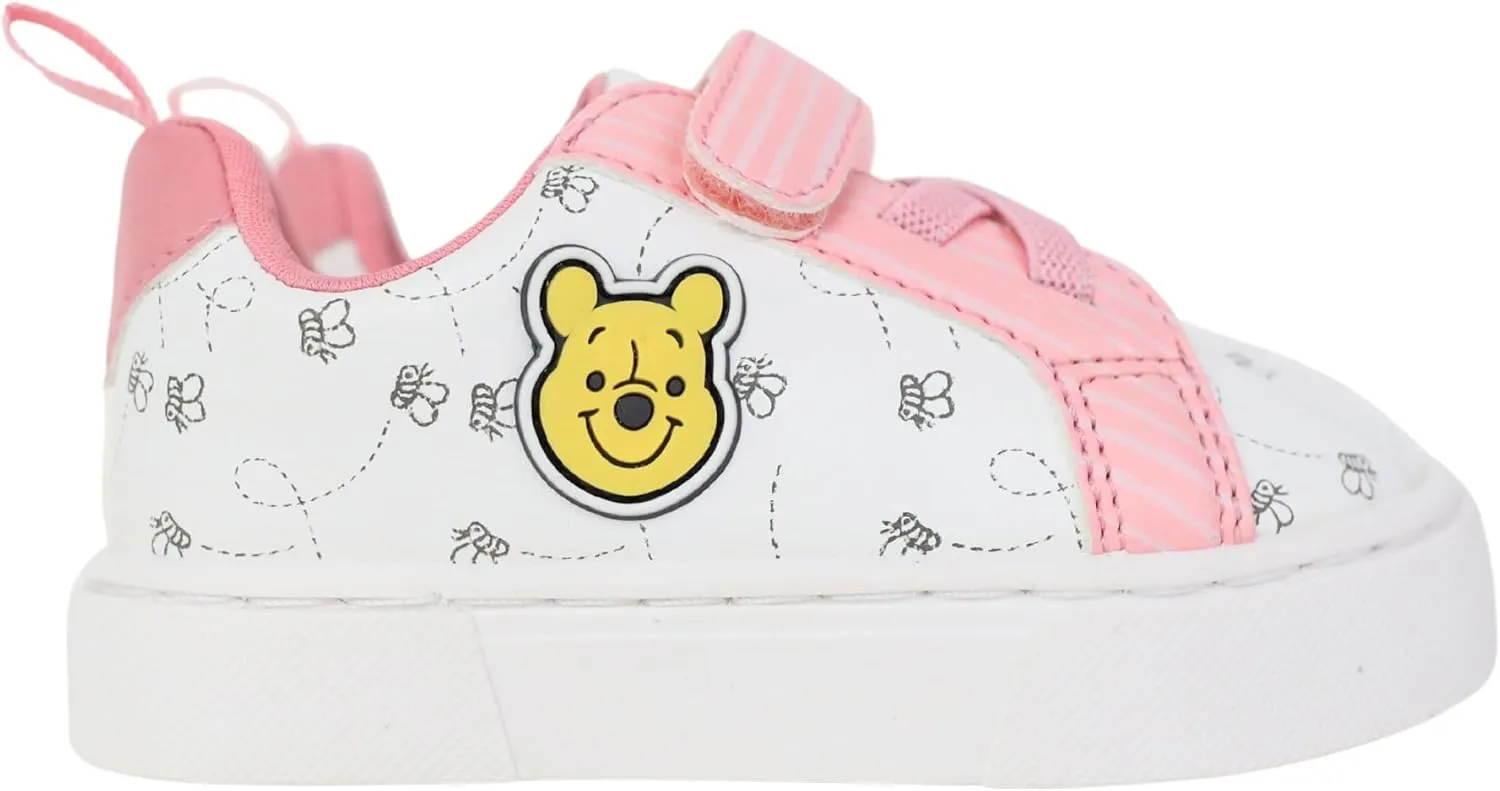 Disney Infant Winnie The Pooh Sneakers Girls Low Top Pull On