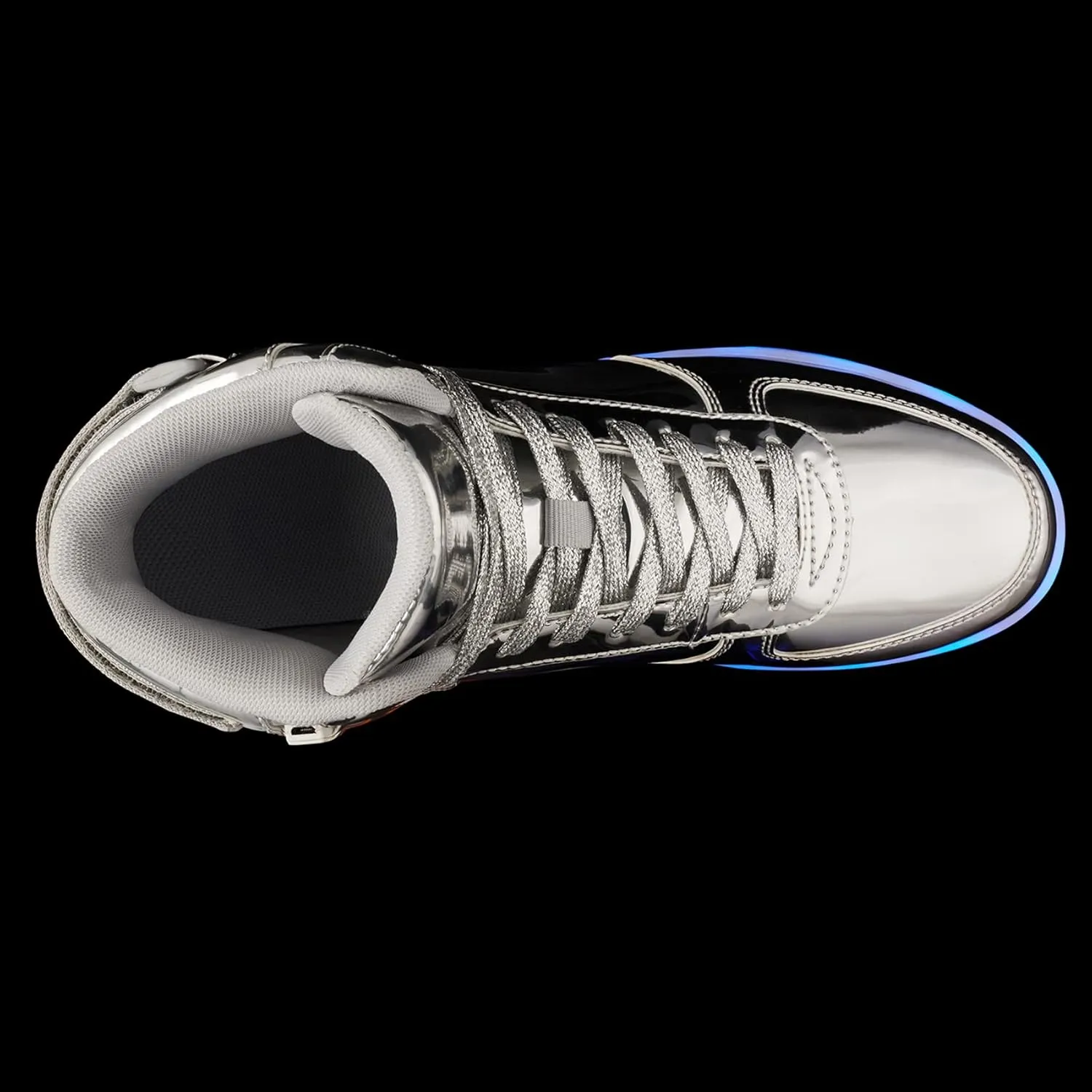 DIYJTS Kids LED Light Up Shoes, Fashion High Top LED Sneakers USB Rechargeable Glowing Luminous Shoes for Boys Girls Toddler Child
