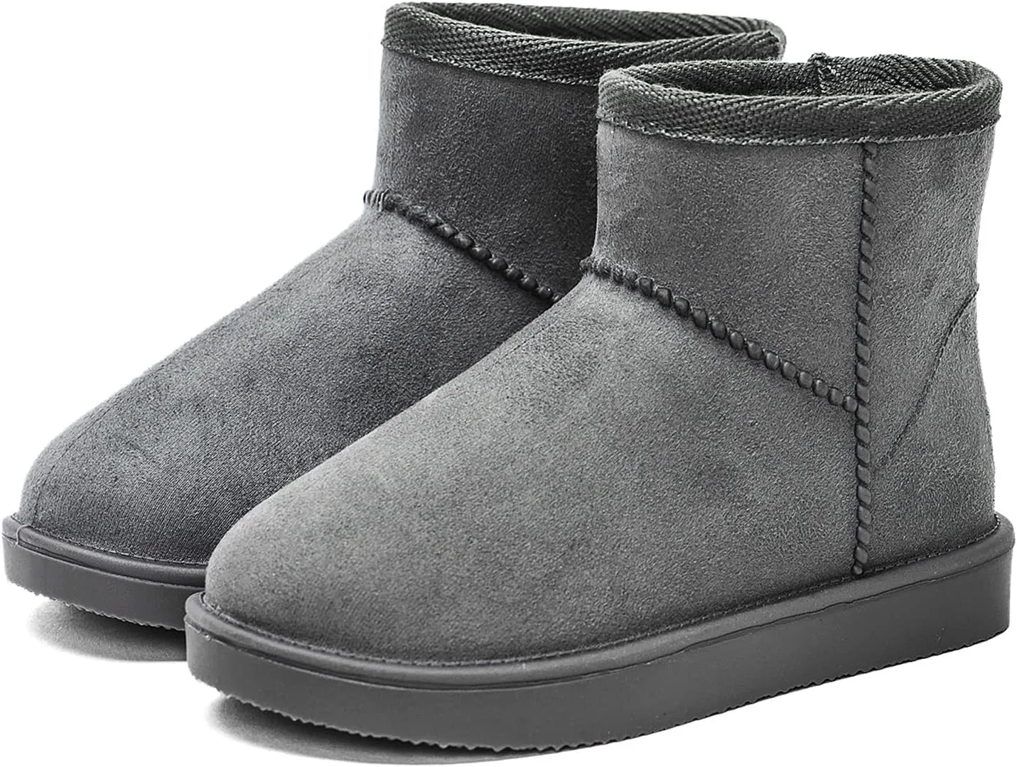 DKSUKO Kid 's Classic Waterproof Snow Boots Toddler Winter Boots