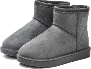 DKSUKO Kid 's Classic Waterproof Snow Boots Toddler Winter Boots