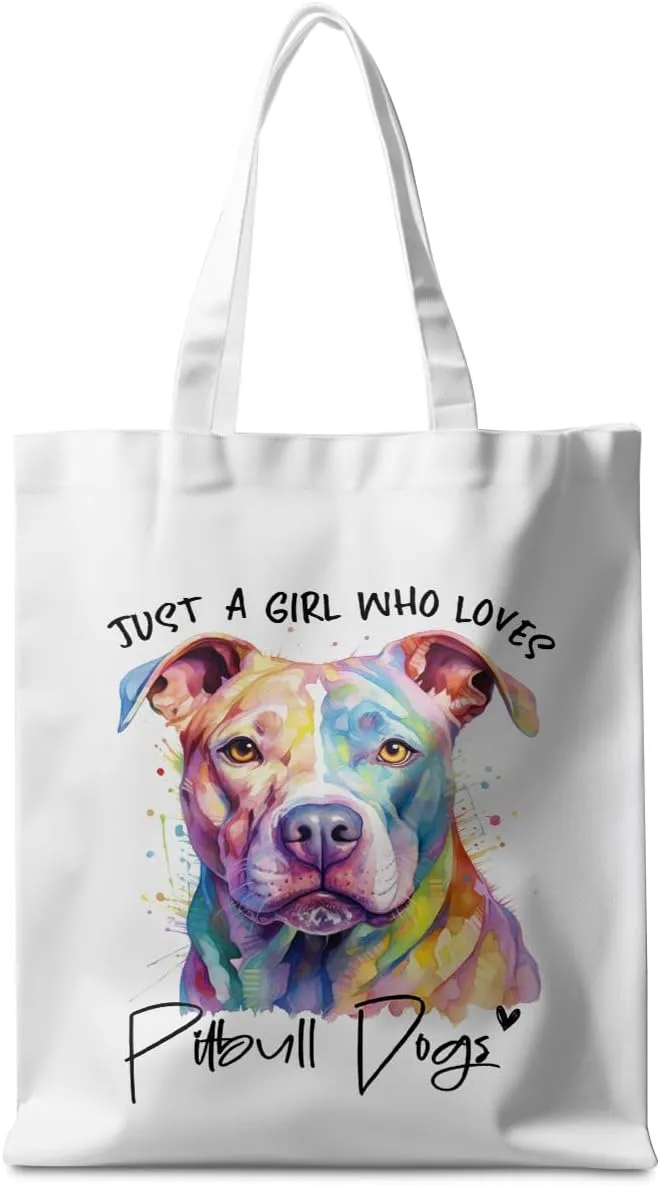 Dog Lovers Gifts Tote Bag, Capybara Frog Animal Cow Horse Raccoon Lovers Gifts for Women Reusable Grocery Bags