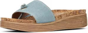 Donald Pliner Women's Farrah Slide Sandals, Women's Summer Sandals, 1,25" Slip-On Sandals for Women