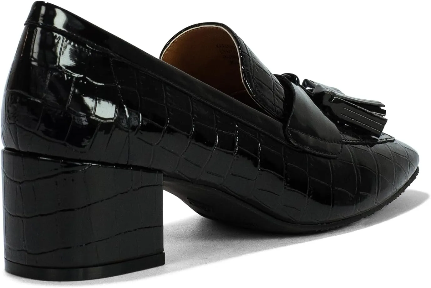 Donald Pliner Women's Kressida Dress Loafers, 2" Block Heels for Women, Slip-On Heels for Women