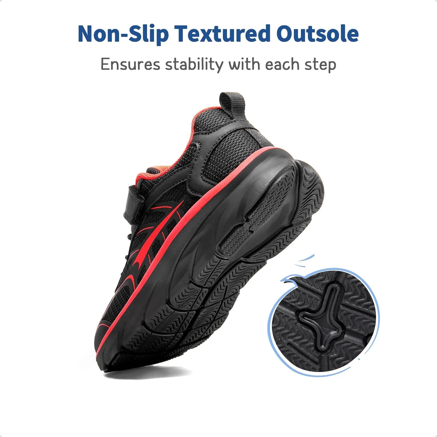 DREAM PAIRS Boys Girls Sneakers Kids Tennis Running Shoes EZ-ONs EZ-Plays Athletic Sport Gym Lightweight Breathable Shoes