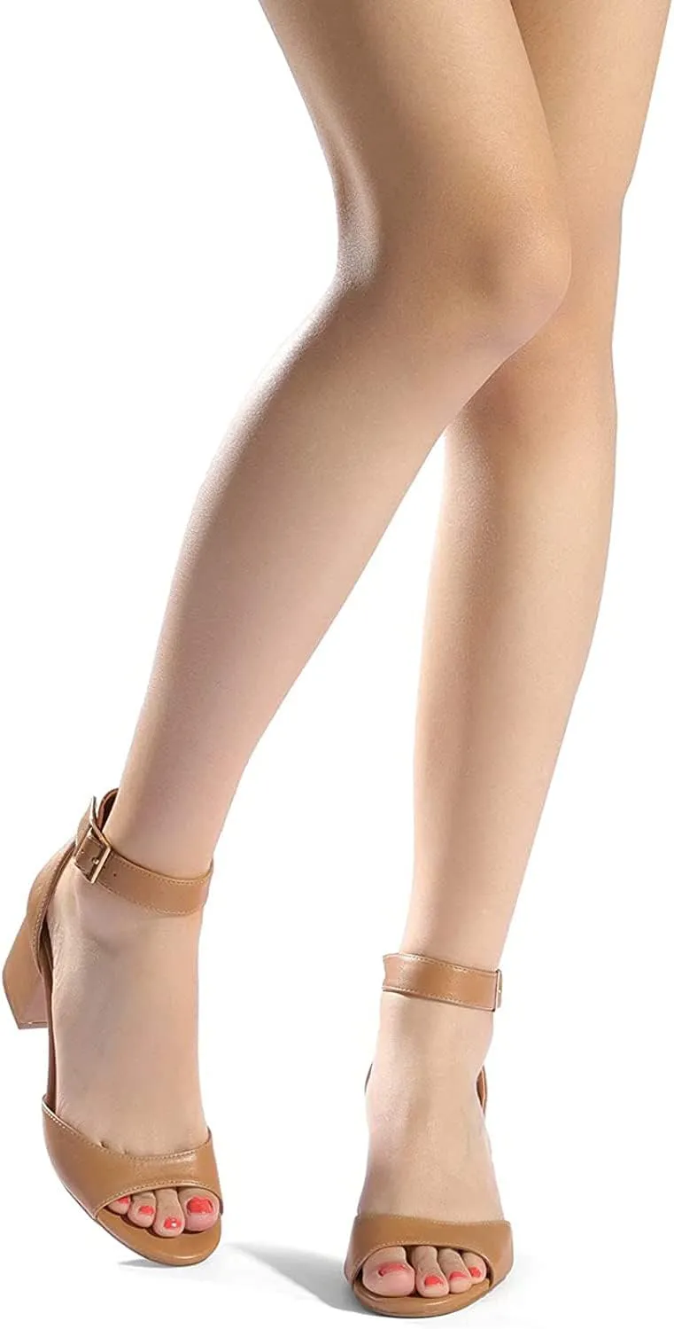 DREAM PAIRS Womens Chunkle Low Heel Pump Ankle Strap Dress Sandal