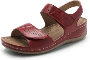 DREAM PAIRS Women's Comfortable Dressy Flats Sandals Open Toe One Band Casual Walking Sandals for Summer
