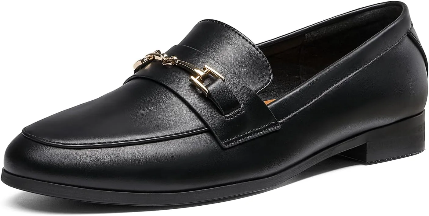 DREAM PAIRS Women's Loafers Penny Loafers Fashion Comfortable Flats Dressy Shoes