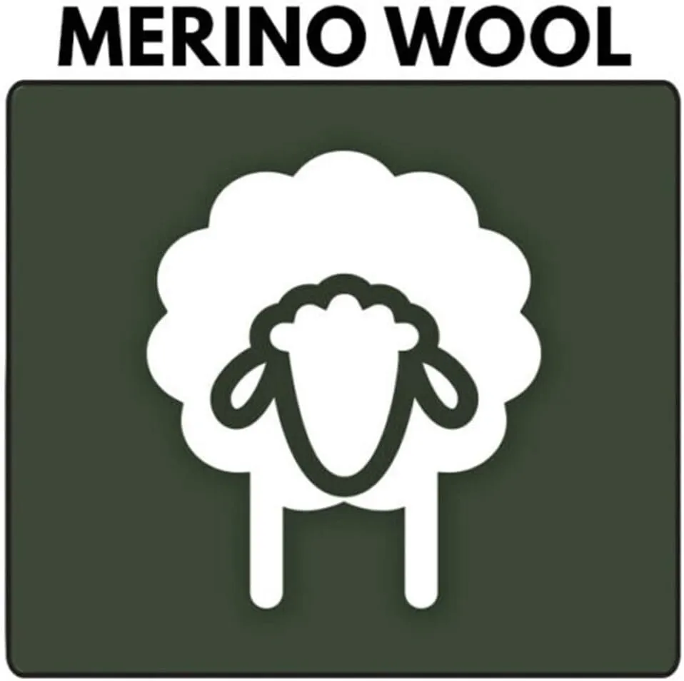 Ducks Unlimited Men's Merino Wool Outdoor Tall Wader Over The Knee Boot Socks 1 Pair Pack